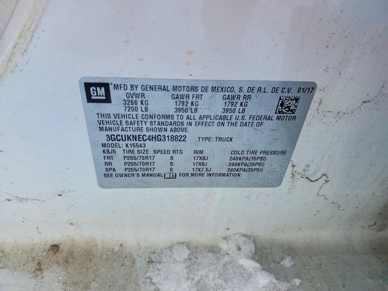 2017 Chevrolet Silverado K1500