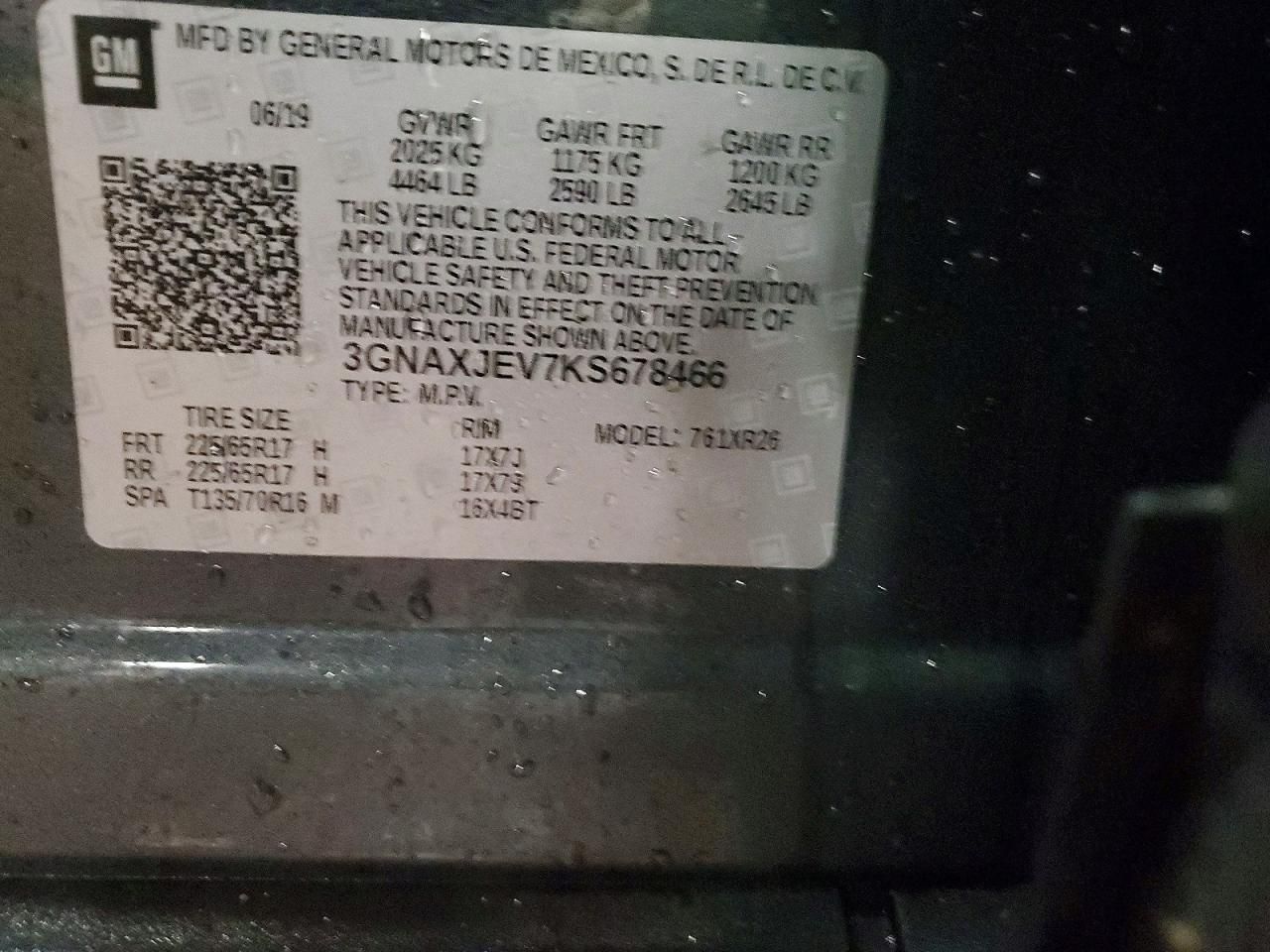 2019 Chevrolet Equinox lt