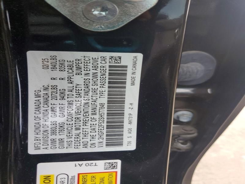 2025 Honda Civic Sport