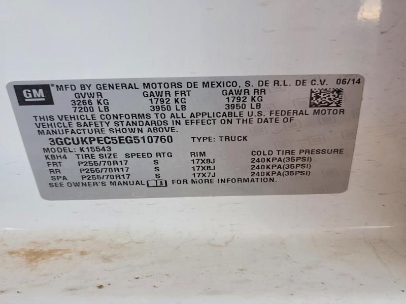 2014 Chevrolet Silverado K1500