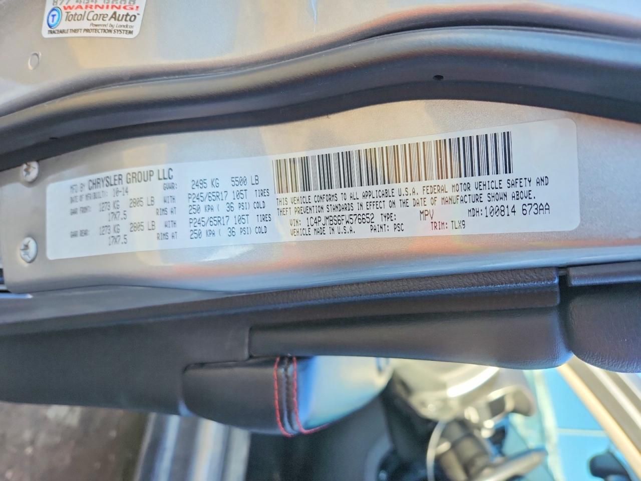 2015 Jeep Cherokee Trailhawk