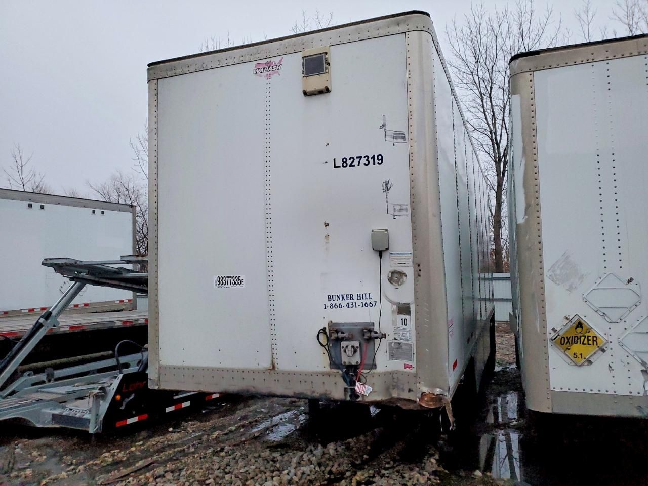 2014 Wabash Dvdbhpc dry van Trailer