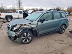 Subaru salvage cars for sale: 2017 Subaru Forester 2.5i