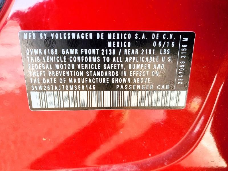 2016 Volkswagen Jetta s