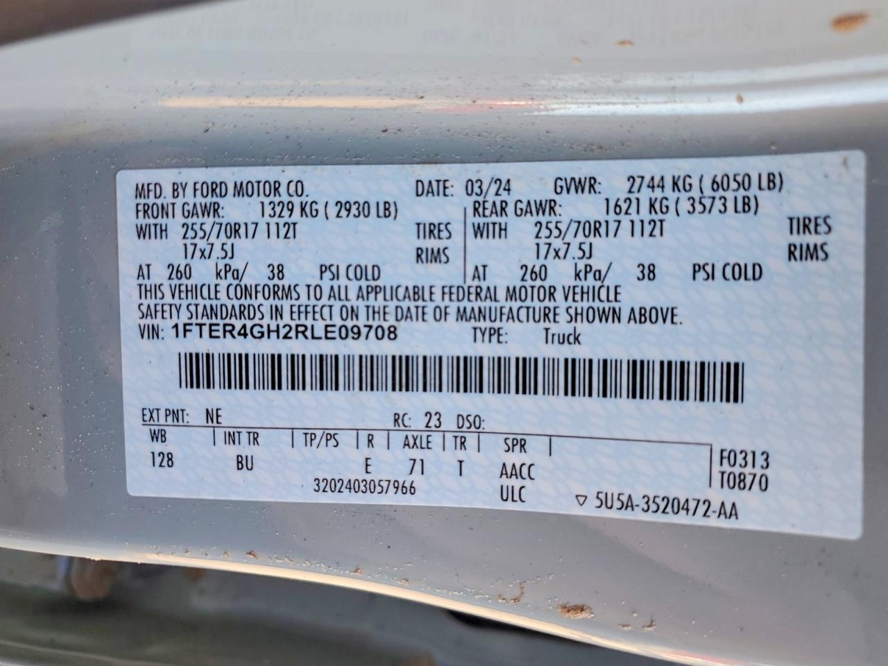 2024 Ford Ranger xlt