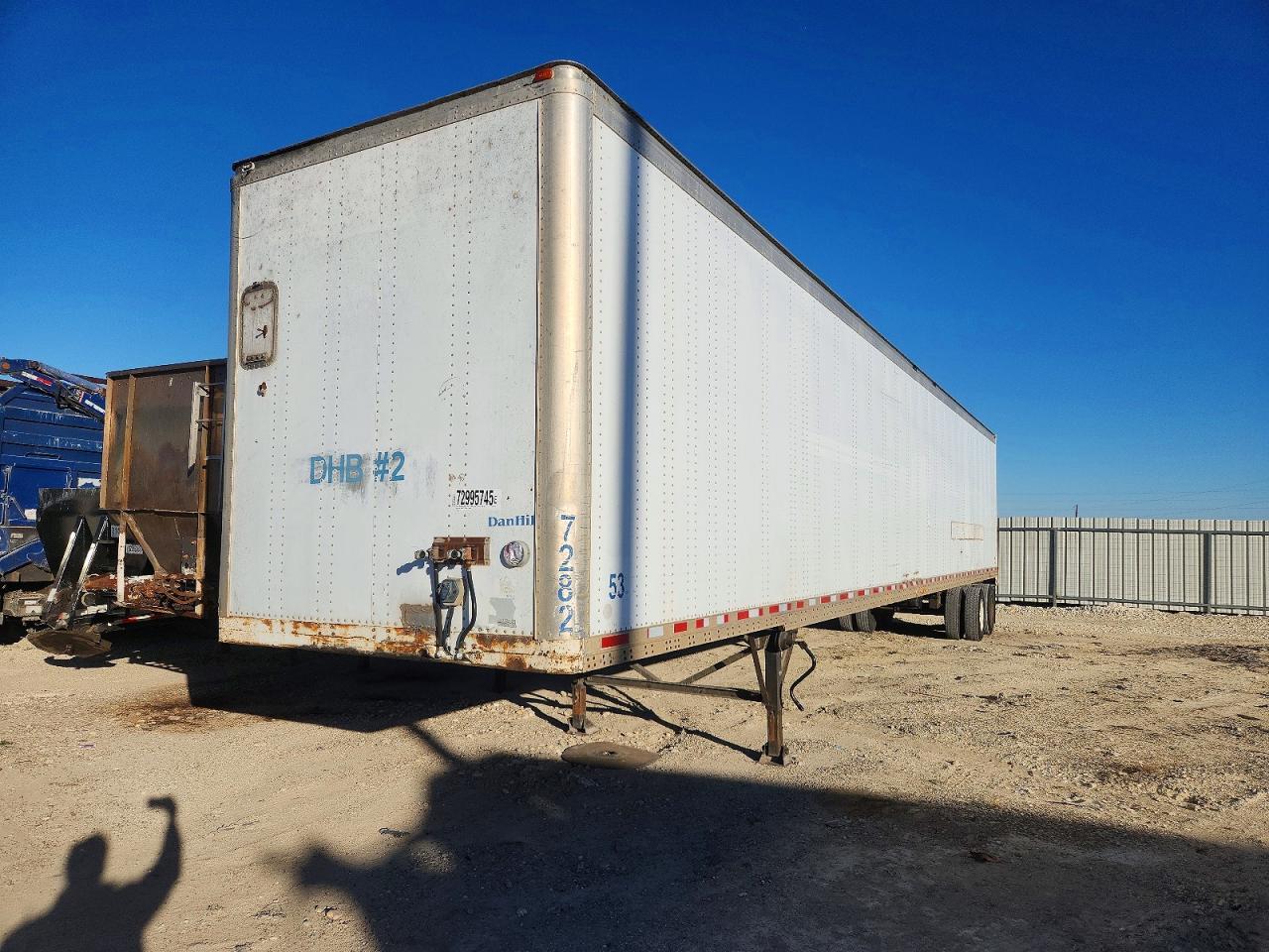 1993 Wabash SH DRY Van Trailer