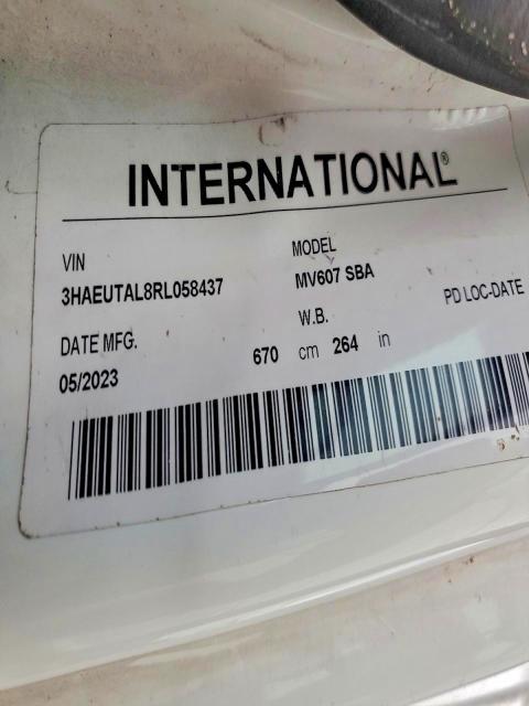 2024 International MV607 BOX Truck