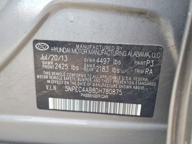 2013 Hyundai Sonata se