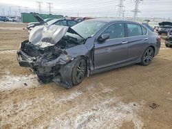 Salvage cars for sale from Copart Elgin, IL: 2016 Honda Accord Sport