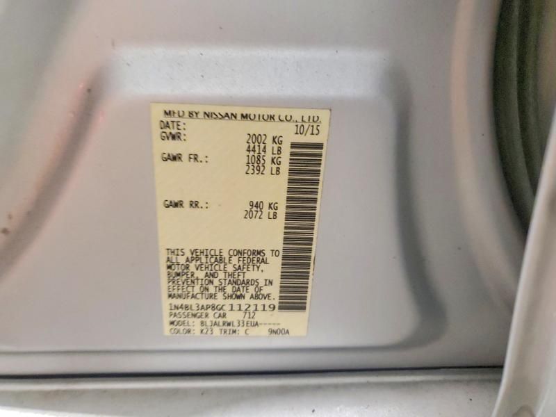 2016 Nissan Altima 3.5sl