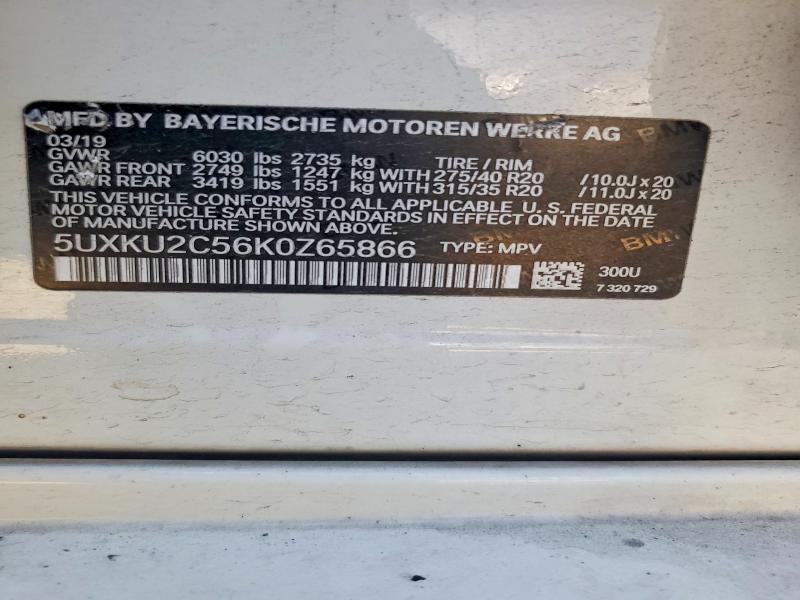 2019 BMW X6 Xdrive35i