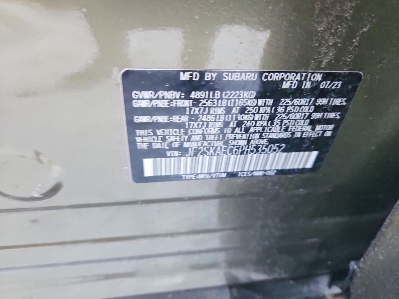 2023 Subaru Forester Premium