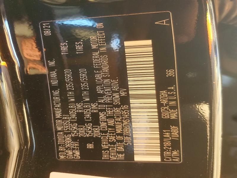 2021 Toyota Highlander Platinum