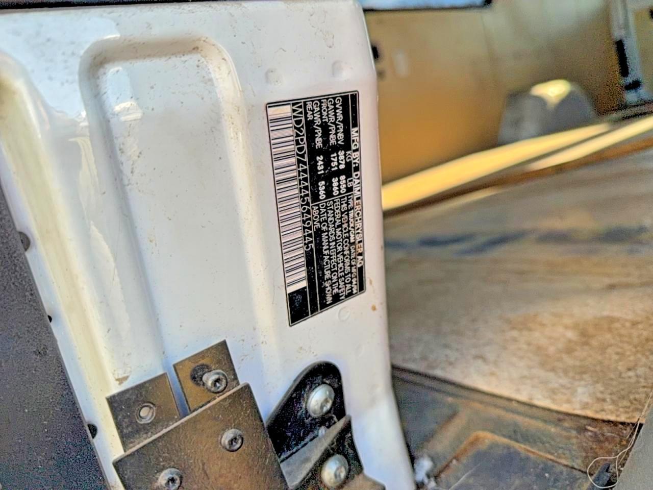 2004 Sprinter 2500 Sprinter