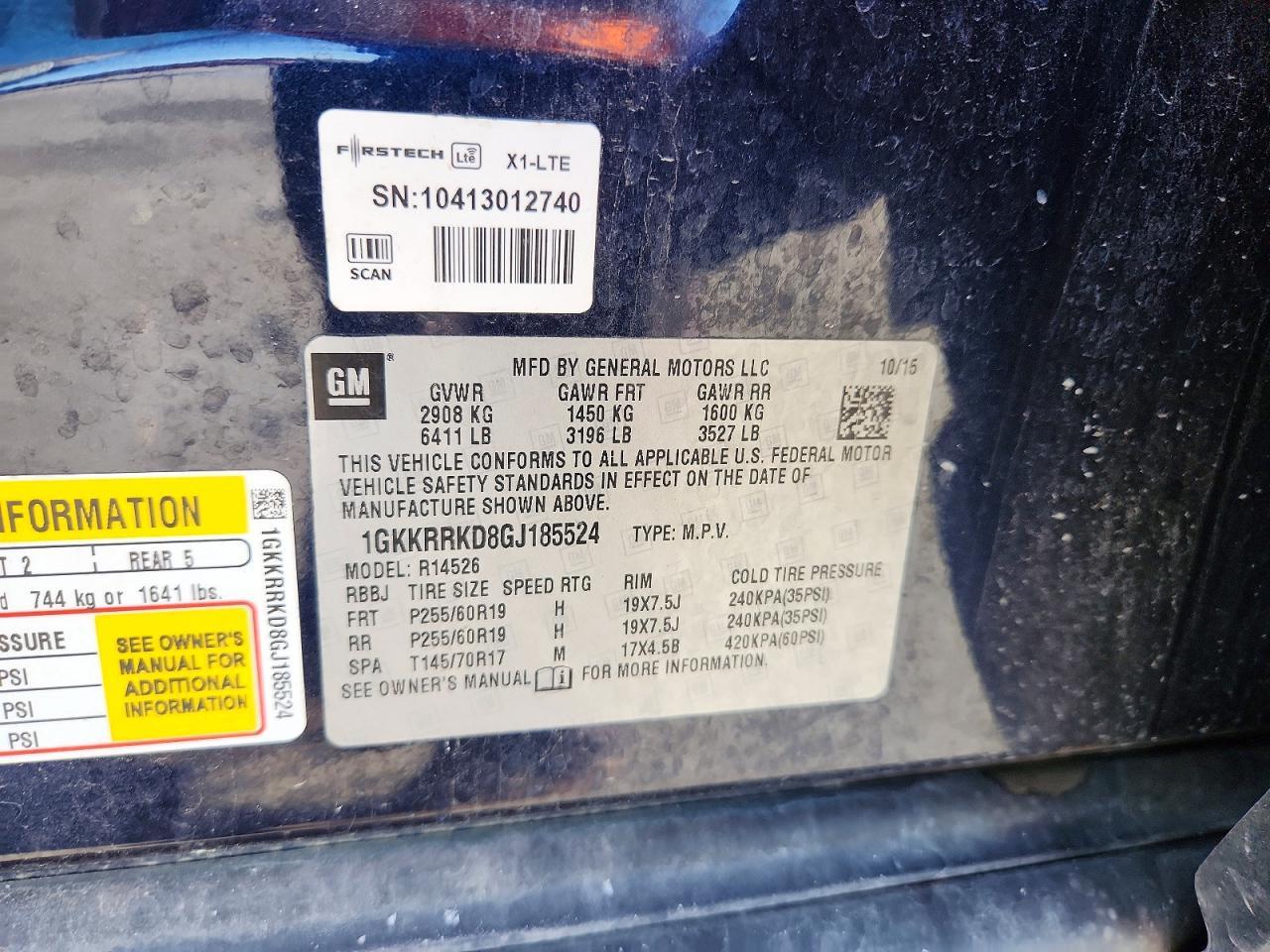 2016 GMC Acadia Slt-1