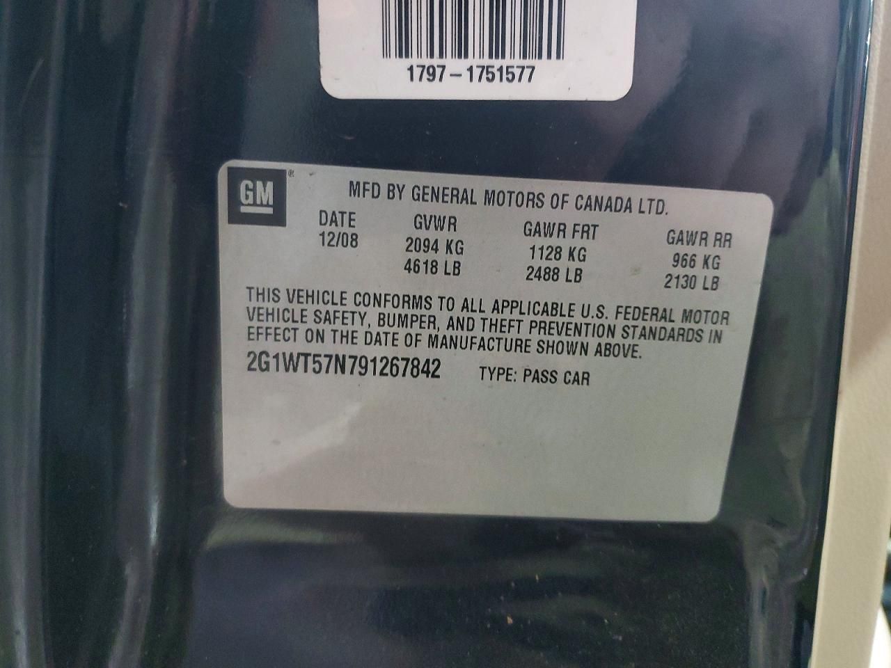 2009 Chevrolet Impala 1LT