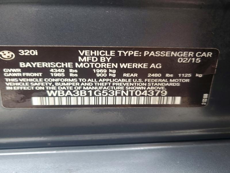 2015 BMW 320 i