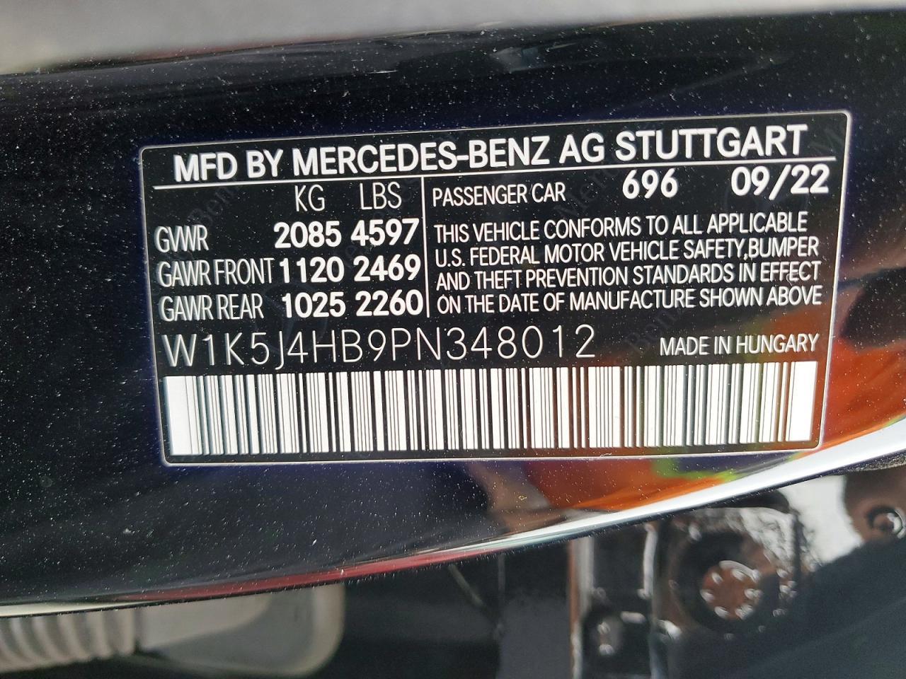 2023 Mercedes-Benz Cla 250 4matic