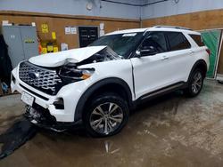 Ford salvage cars for sale: 2020 Ford Explorer Platinum