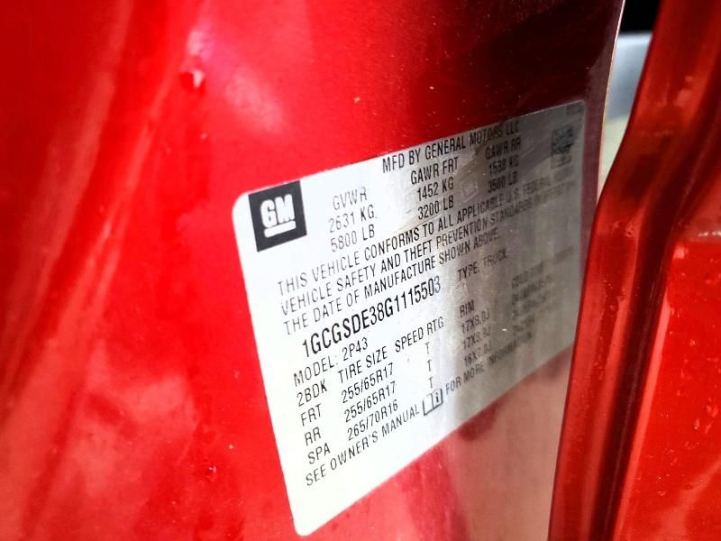 2016 Chevrolet Colorado Z71