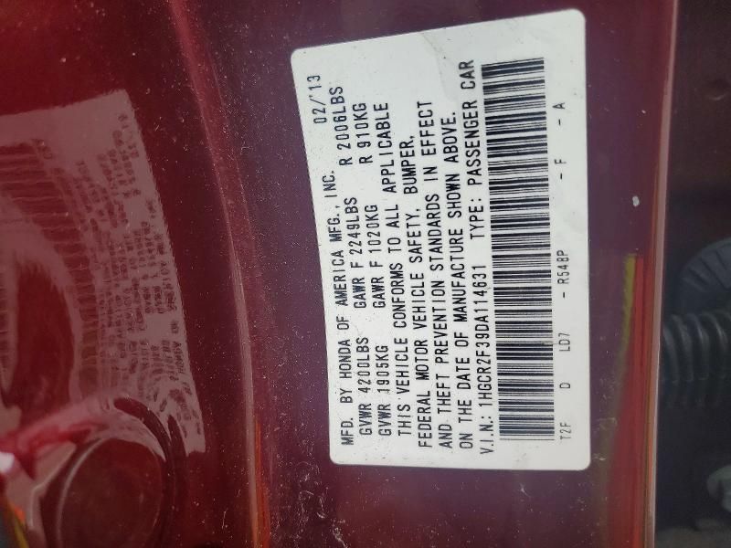 2013 Honda Accord lx