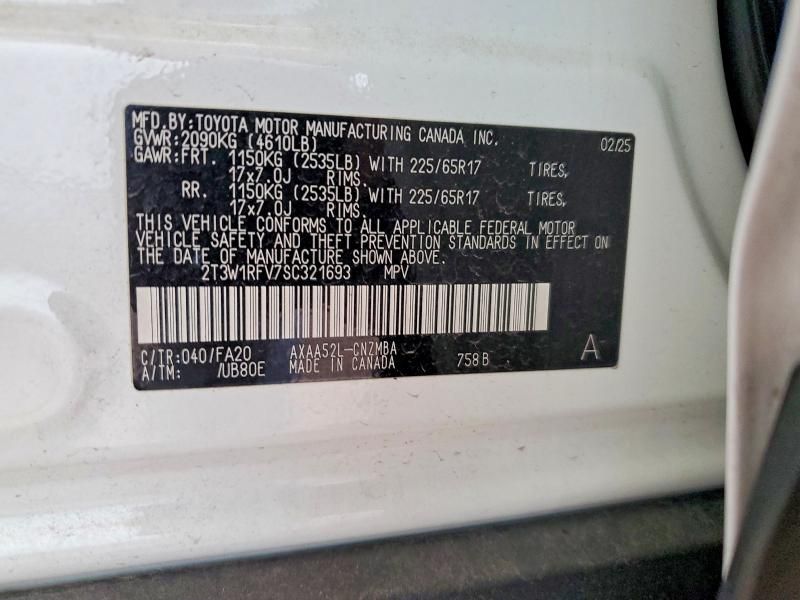 2025 Toyota Rav4 xle