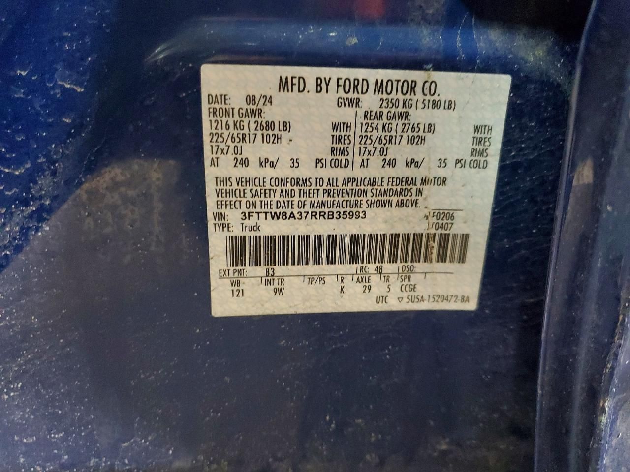 2024 Ford Maverick xl