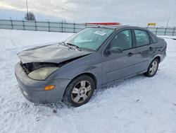 Ford Focus salvage cars for sale: 2004 Ford Focus zts