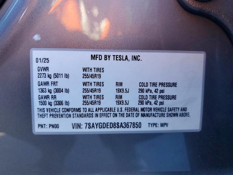 2025 Tesla Model y