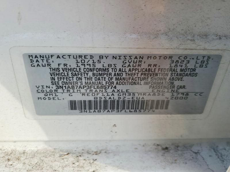 2015 Nissan Sentra s