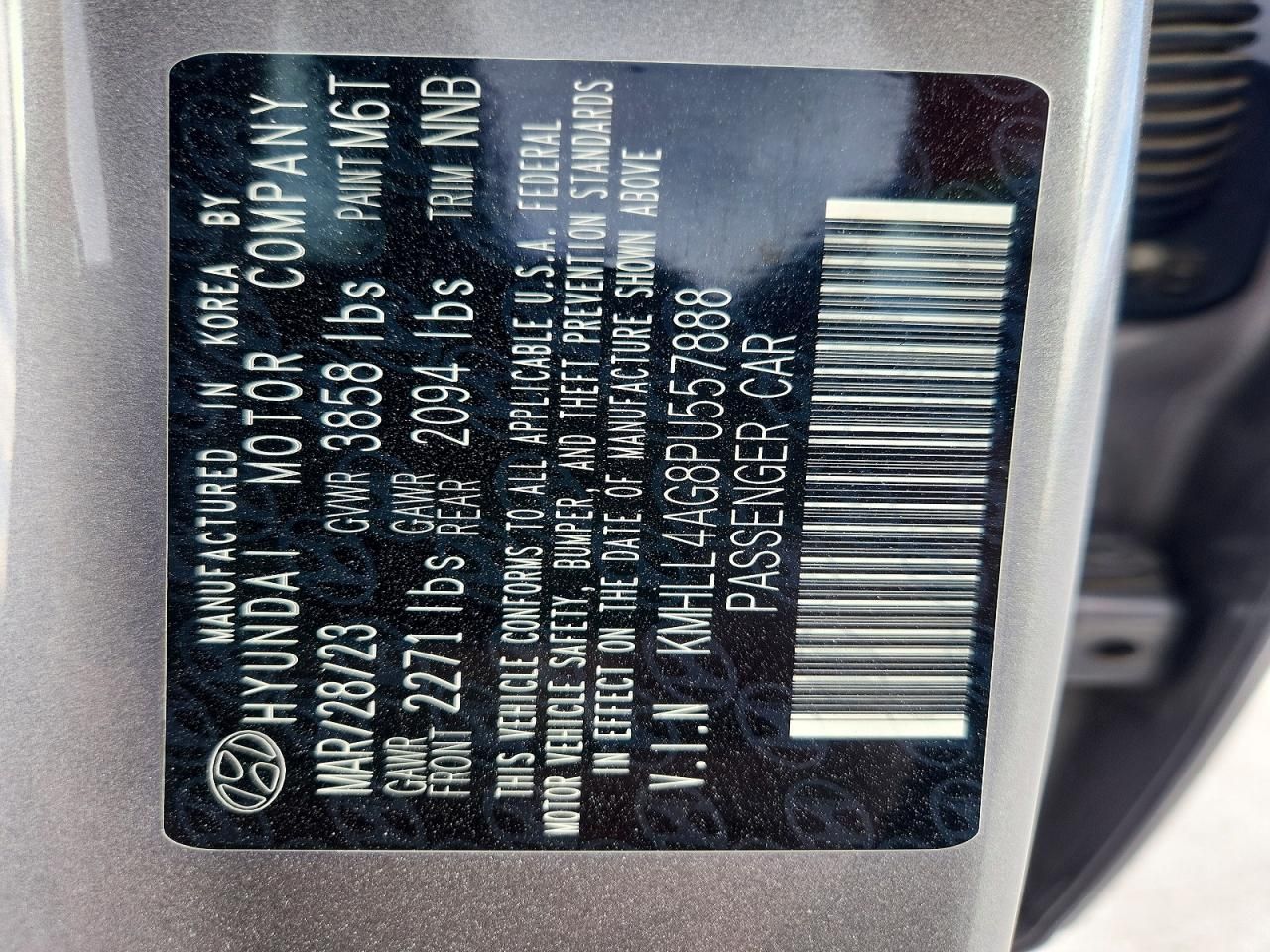 2023 Hyundai Elantra se