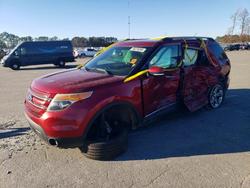 Ford Explorer salvage cars for sale: 2015 Ford Explorer Limited