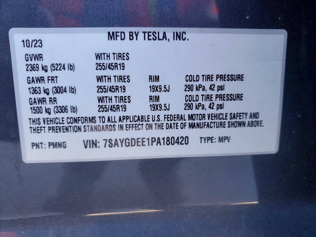 2023 Tesla Model y