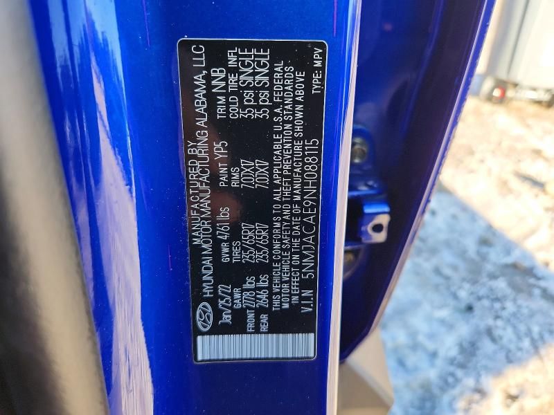 2022 Hyundai Tucson se