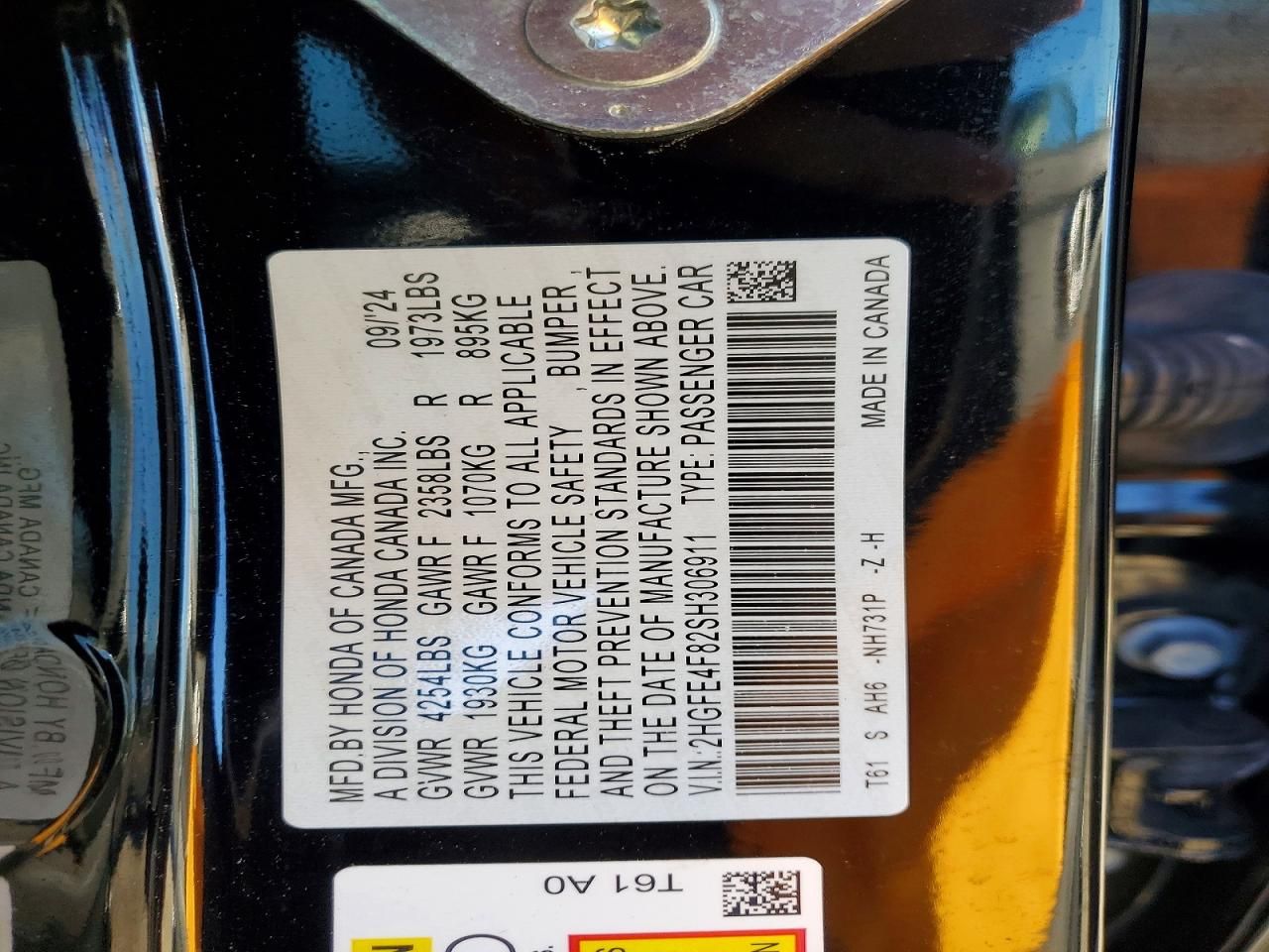 2025 Honda Civic Sport