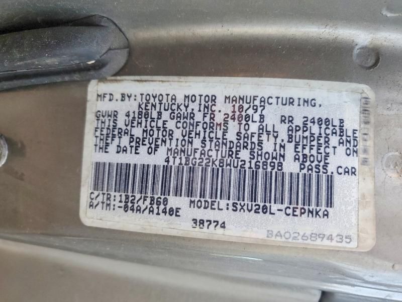 1998 Toyota Camry ce