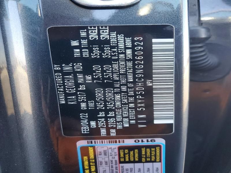 2022 KIA Telluride sx