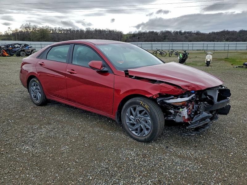 2025 Hyundai Elantra Hybrid Blue