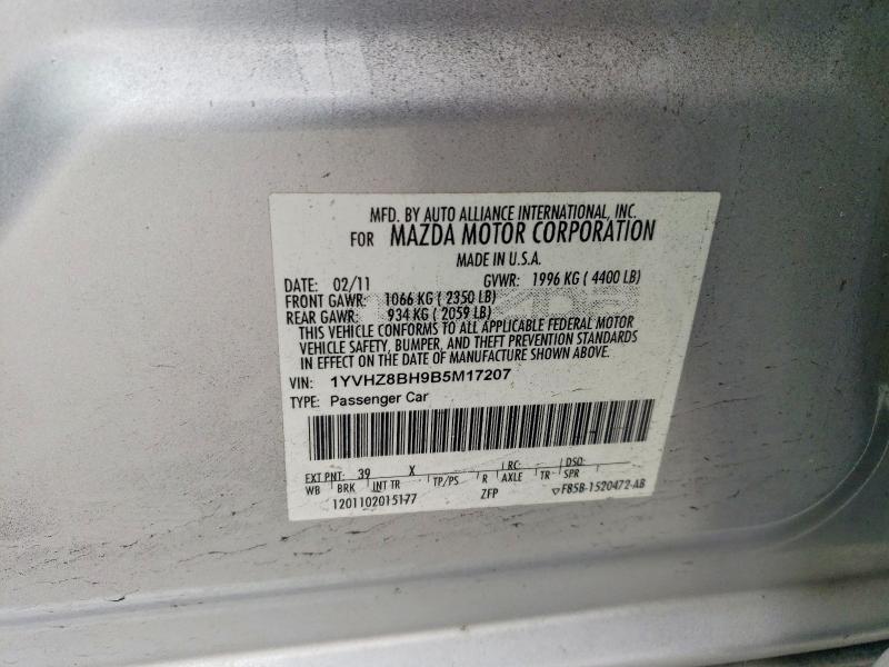 2011 Mazda 6 I