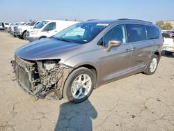 Salvage cars for sale from Copart Bakersfield, CA: 2017 Chrysler Pacifica Touring l
