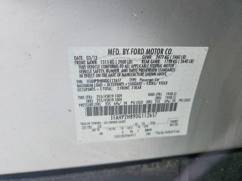 2013 Ford Taurus sel