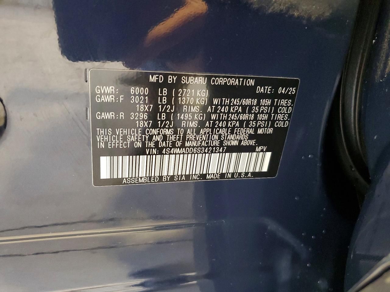 2025 Subaru Ascent Premium