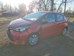 Salvage cars for sale from Copart Baltimore, MD: 2017 Toyota Yaris l