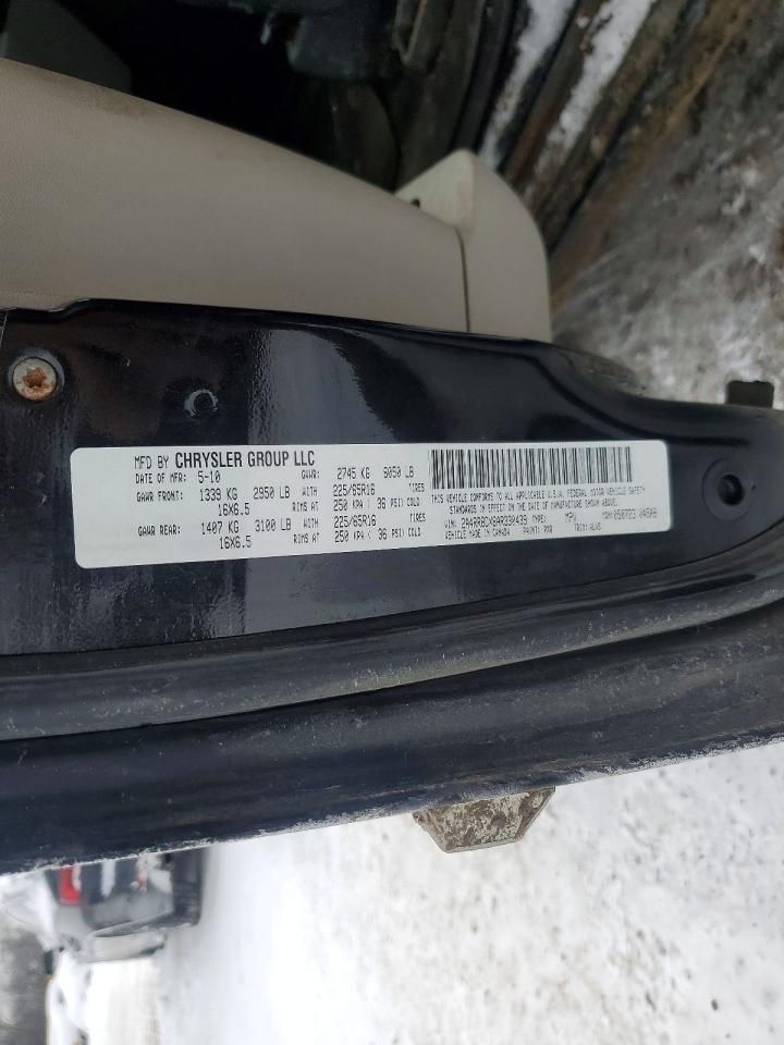 2010 Chrysler Town & Country Touring Plus