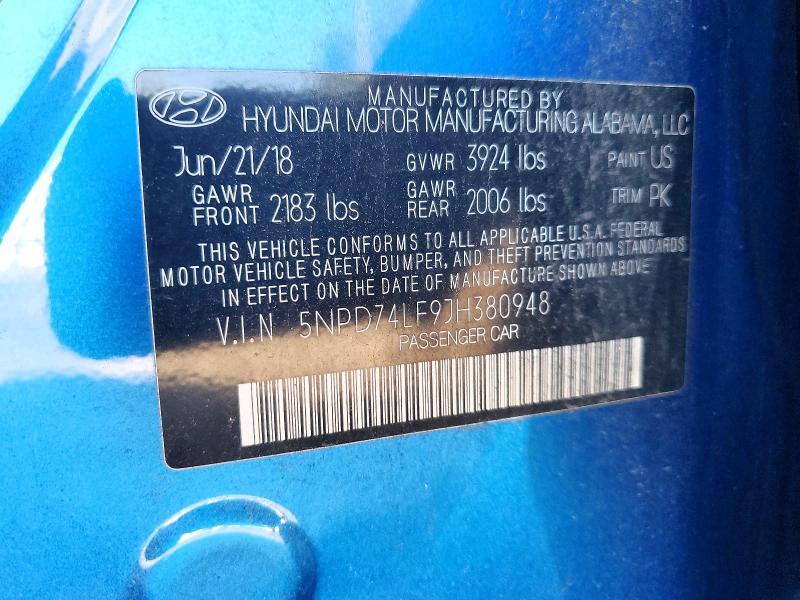 2018 Hyundai Elantra se