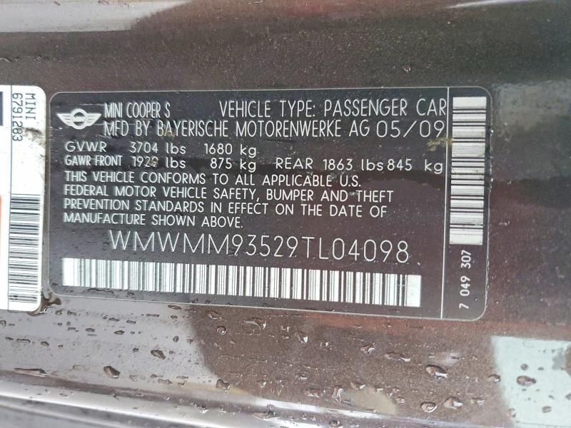 2009 Mini Cooper Clubman jcw