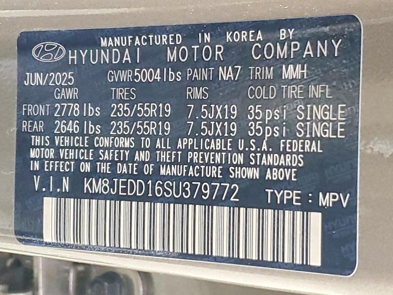 2025 Hyundai Tucson Limited