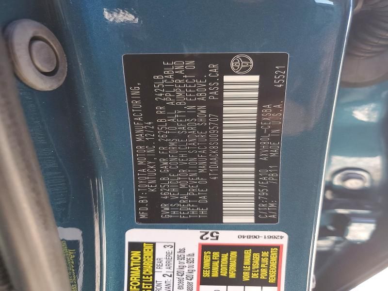 2025 Toyota Camry xse