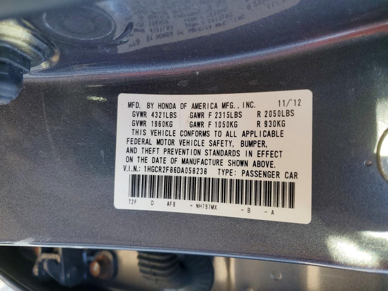 2013 Honda Accord exl
