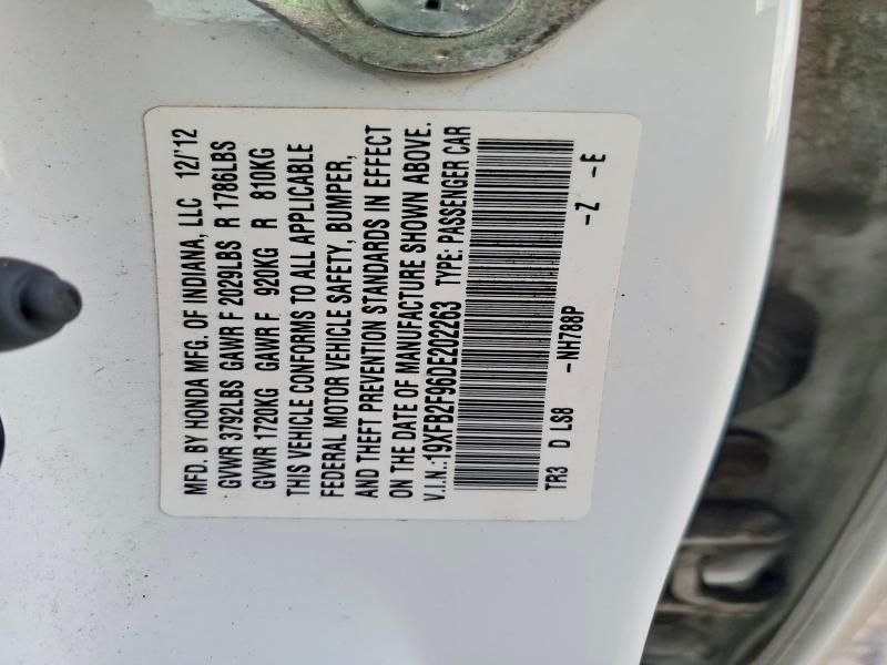 2013 Honda Civic exl